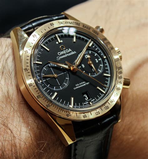 omega speedmaster gold replica|best omega speedmaster homage.